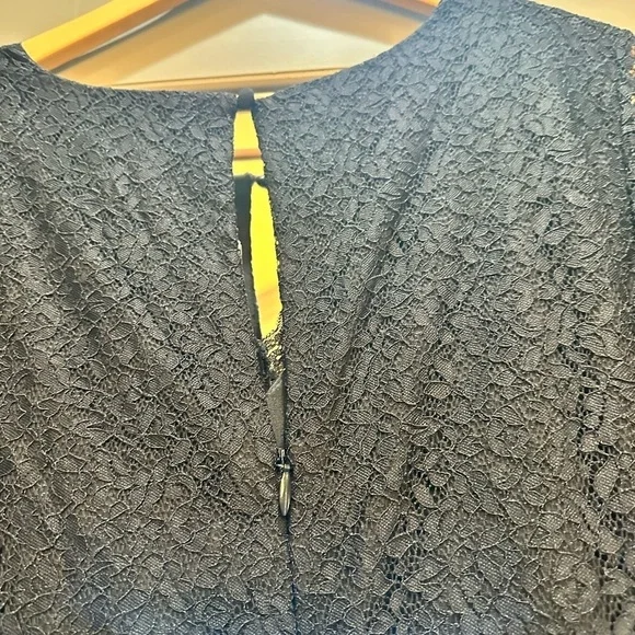 Torrid Black Jumpsuit Lace Sleeves NWT Size 22 - Picture 5 of 9